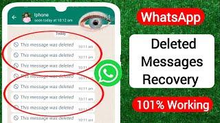 WhatsApp Deleted Messages Recovery (2024) | How To See Deleted Messages on WhatsApp