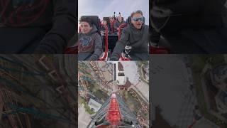 Riding the New Top Thrill 2 at Cedar Point! | #shorts