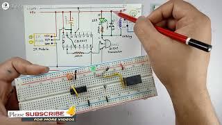 Making Motion Sensor Switch for Toilet Light. Made by Tech StudyCell -LCSC Electronics