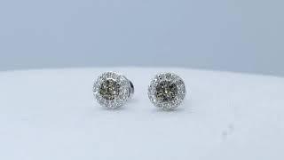 Dazzlingrock Collection 0.30 Carat (ctw) Round Champagne and White Diamond Ladies Cluster St Reviews