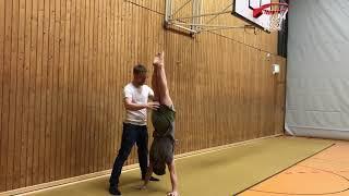 Handstand Hilfestellung