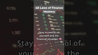 48 LAWS OF FINANCE MASTERY  #prosperity