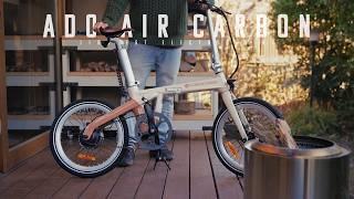 世界最高スペックの電動折り畳み自転車 // ADO AIR CARBON