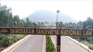 Campus Tour of Dsnlu(Damodaram sanjivayya national law university) vishakhapatnam