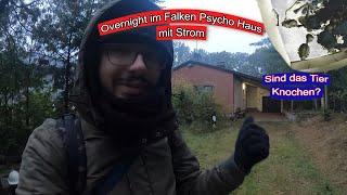 Overnight im Falken Psycho Haus (Knochen gefunden) | #lostplace #urbex