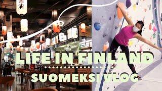 Myanmar Girl Bouldering in Finland- Mitä Teen Selviytyäkseni Pimeistä Päivistä Suomessa?| V 