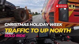 Christmas Holiday Week | Traffic Up North | Pure Austin Racing GP1R Exhaust Sound | SRK600 | 4K POV