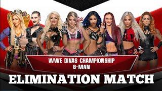 8 WOMAN ELIMINATION MATCH | BECKY LYNCH + RHEA RIPLEY + PAIGE + LANA + ALEXA BLISS + SASHA BANKS