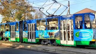 Пятигорский трамвай курсирует на улицах города