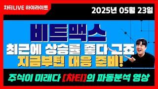 [차티] #비트맥스 최근에 상승률 좋았다 그죠? 지금부턴 대응 준비! - 25.05.23