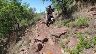 Hard-ish Enduro Action at Titans