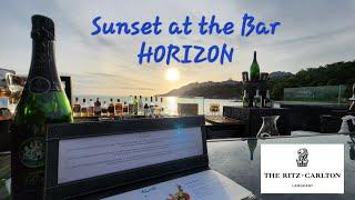 Horizon: Sunset - Bar - Dining with a Pool at The Ritz-Carlton Langkawi Resort Pantai Kok Kedah