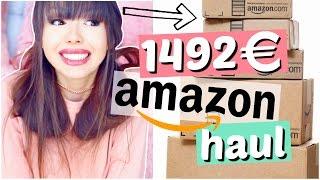 WIR HABEN ÜBERTRIEBEN  1492 EURO Amazon haul | ViktoriaSarina