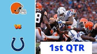 Cleveland Browns vs. Indianapolis Colts Full Highlights 1st QTR | NFL Week 7, 2023