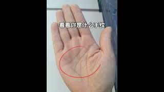  看看是不是跟你一樣的手紋，#palmistry  #手相