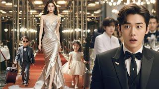 【ENG SUB】Boss, Your Wife is Back With Twins. CEO Is In Full Wife Protection Mode!Korean Drama