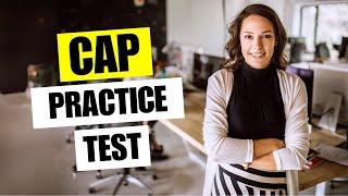 CAP Practice Test - Certified Administrative Professional Exam Preparation, Questions and Answers
