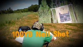 Shooting Nail At 100 Yards With Remington 700 5R