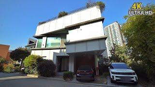 작은 연못과 정자 옥상정원이 예쁜  분당구 단독주택 다녀왔습니다.! a detached house in Korea