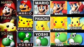 Evolution of All Characters in Super Smash Bros (1999-2021)