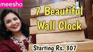 Starting Rs.307 Meesho WallClock Haul  / Meesho Haul