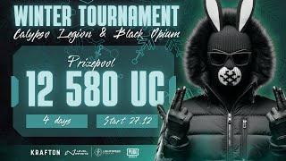 PUBG MOBILE TOURNAMENT CALYPSO LEGION & BLACK OPIUM ПАБГ ТУРНИР