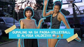 MIMIYUUUH AS VOLLEYBALL COACH NI ALYSSA VALDEZ! (SPIKING INA!!!!)