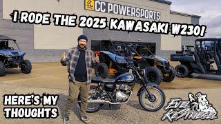 I Ride the 2025 Kawasaki W230