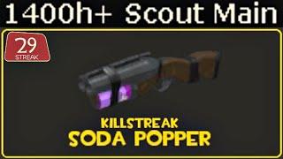 The Soda Popper is INSANE!1400h+ Scout Main Experience TF2