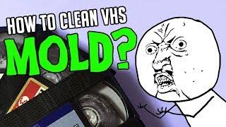 Moldy VHS tapes cleaning tutorial (in 5 easy steps)