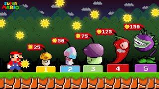 Super Mario Bros. but Mario Can Buy All Plants in Plants vs. Zombies (Part 2)