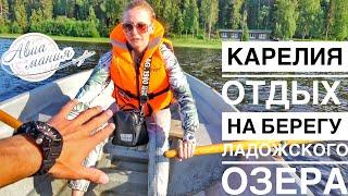 Отдых в Карелии на берегу озера | Карелия летом | Автопутешествие 2021 | Авиамания