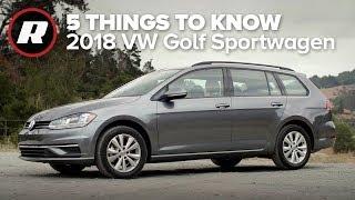 2018 Volkswagen Golf Sportwagen 4Motion: Five things to know