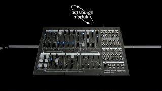 Pittsburgh Modular Microvolt 3900 Patchable Synthesizer | Gear4music demo