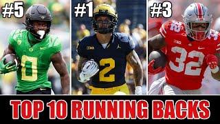 Top 10 RUNNING BACKS In The 2024 NFL Draft | Mid-Season Rankings