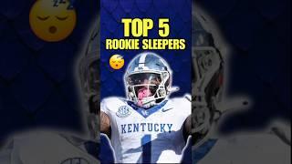 5 Sleepers YOU NEED to KNOW for 2024 DYNASTY Fantasy Football Rookie Drafts! 