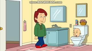 Caillou Sings the Skibidi Toilet Song and gets Grounded