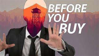 Firewatch - Before You Buy