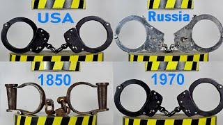 HYDRAULIC PRESS VS HANDCUFFS