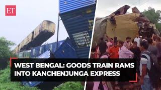 Goods train rams into Kanchenjunga Express in West Bengal's Darjeeling, several feared dead