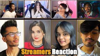 Streamers Insane reaction on Marzil's flick shot | Meow16K | Krutika Plays | Solo | Zishu