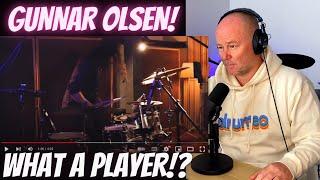 Drum Teacher Reacts: GUNNAR OLSEN - When Will Today Be Tomorrow (Live)