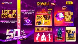 Diwali Event Special Free Rewards| Next Magic Cube Bundle Date| Free Fire New Event | Ff New Event