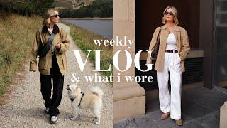 VLOG | WHAT I WORE THIS WEEK, EVENTS & WHOLESOME AUTUMN WALKS