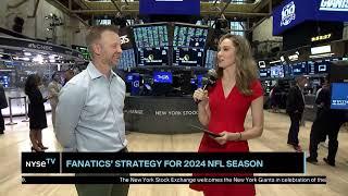 Matt King, CEO at Fanatics Betting and Gaming Joins NYSE TV Live