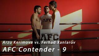 Arzu Karimov vs. Ferhad Xanlarov  Full Fight  AFC Contender 9