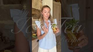 My simple ice tea recipe  #cotswoldslife #kitchengarden #icetea #recipe pe