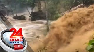 Mag-aso Falls, nagkulay putik dahil sa flash flood | 24 Oras Weekend