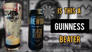 Black heart draught stout 4.1% - Brewdog - review No. 1344