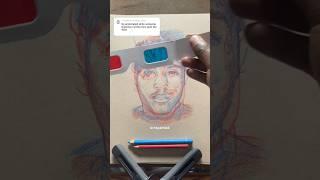Art That Tricks Your Brain  - XXXTentacion & Juice WRLD Creative Artwork  #trendingshorts